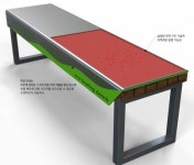 코리아텍, 버스승강장 나노온열벤치 선보여