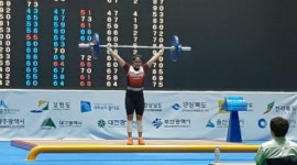 대전노은중 강채린 선수, 전국소년체전 역도 2관왕