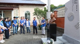 충남 학생들, 독립운동 발자취 따라 걷다