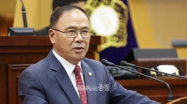 조동식 서산시의원 대산5사 예술의 전당 기부를