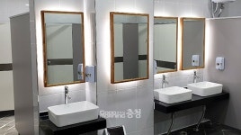 서산터미널 여성화장실 고속도로 휴게소 수준