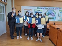 논산여중, 제31회 놀뫼백일장 7명 수상