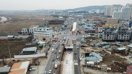 천안시, 국도1호 직산사거리 지하차도 임시 개통