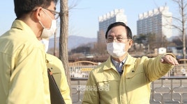 박상돈 천안시장, 현장 찾아 삶의 질 향상