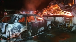 [동영상] 천안시 소재 해태제과 공장서 불…대응 2단계 발령