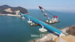 377억 들인 당진 난지섬 연도교 9월 준공