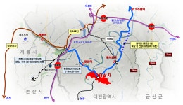 대전시, 서구 평촌일반산업단지 조성사업 기공식 산업용지난 해소