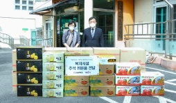 금성백조 예미지 사랑나눔 봉사단, 복지시설 위문