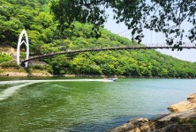 [포토뉴스] 주말여행 여기 어때…걷는 맛이 있는 괴산 산막이옛길