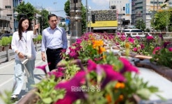 동구, 대전역 일원에 아름다운 꽃 거리 조성