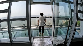 65m 하늘 위를 걷다…미리 가 본 홍성 스카이타워