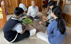 아산 송남중 학생들 3년째 선행