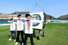 인구 3925명의 옥천군 이원면, 양궁의 메카 우뚝