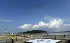 서산 3개 섬 주민 150명은 드론으로 자장면 시킨다