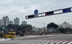 세종시, 장기로~만남로·새샘 교차로 구조개선 완료