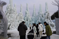 겨울왕국 충남 청양 알프스마을로 오슈