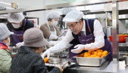 계룡시 어르신 행복식당 개소