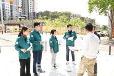 대전 대덕구의회, 송촌동 일대 교통 민원 현장 방문
