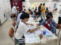 대전보건대, 정다운어르신복지관에서 노인 대상 통합건강봉사활동