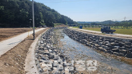 금산군 양지지구 자연재해위험 개선사업 순항
