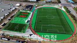 32억 투입 서산테크노밸리 야외체육시설 개장