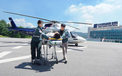 충남 닥터헬기, 10년간 중증응급환자 1819명 이송