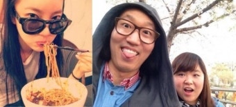 블랙데이 엇갈린 인증사진…NS윤지·유은호 '자장면'-김경진 양해림 열애 고백