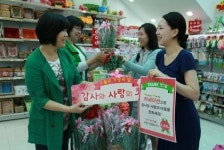 다이소, 카네이션 생화 화분 예약 판매 실시