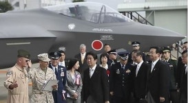 또 첨단전투기 일본 먼저 배치…F-35 2017년 일본 배치