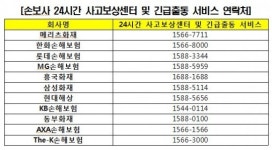 [고향 가는 길]손보사 추석연휴 귀성·귀경길, 車무상점검 받으세요