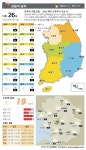 [오늘의 날씨]전국 구름 많고 남해·제주 오후 한때 비