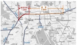 서울 새문안로에 중앙버스전용차로 1.2km 설치