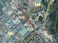 목포시, 행남사~산정농공단지 삼진물산 진입도로 개설 추진