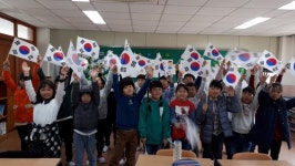 전남 광양칠성초, 3.1운동 100주년 캠페인 활동