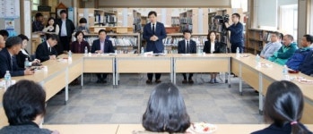 장석웅 전남교육감, 도서지역 교육현장 의견 경청