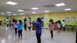 강한 성장. 문화적 예술. 여름방학 특강 운영 강화군시설관리공단