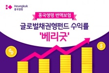 흥국생명, 지난해 변액보험 해외투자 채권형 수익률 1위