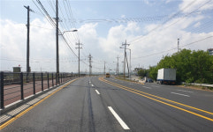 파주시, 문산천 시가지 도로 정비 완료