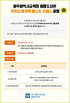 광주학생교육문화회관 광주시교육청 통합도서관 알림톡 메시지 서비스 시행