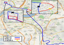 서울 시내버스 302번·2312번 노선 조정