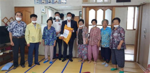 장흥 대덕읍청년회, 코로나19 극복 ‘사랑의 쌀’ 전달