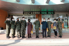담양군 농업회의소, 특전사 황금박쥐부대에 딸기·방울토마토 600상자 전달