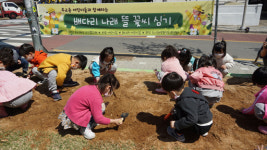 고양시, 식목일 기념 꽃씨 심기 행사 개최