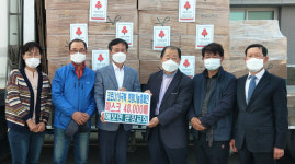 함평군 해보면 문장교회, 코로나 극복 마스크 기탁