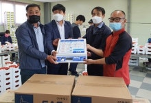 농협광주공판장, 진원농협 딸기작목반 전자저울 등 지원