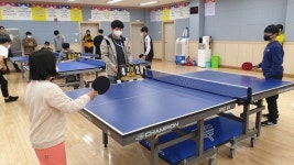 영양교육지원청, 탁구대회로 학생과 교직원의 화합의 장 마련