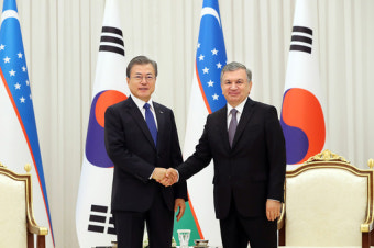文 초청에 우즈벡 대통령 16∼18일 국빈방한…17일 정상회담
