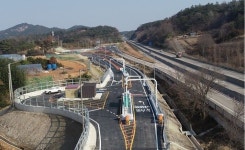 서해안고속도로 불갑산하이패스IC(목포방향) 개통