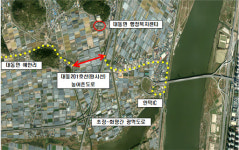 김해시, 화명동 오가는 농로 확장···오는 6월 개통