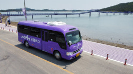 신안군 퍼플섬, 전용 버스노선(암태 남강터미널⇔퍼플섬) 신설
